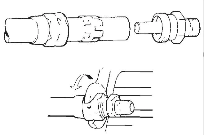 Type Reusable Air hose fittings Type Reusable Air hose fittings